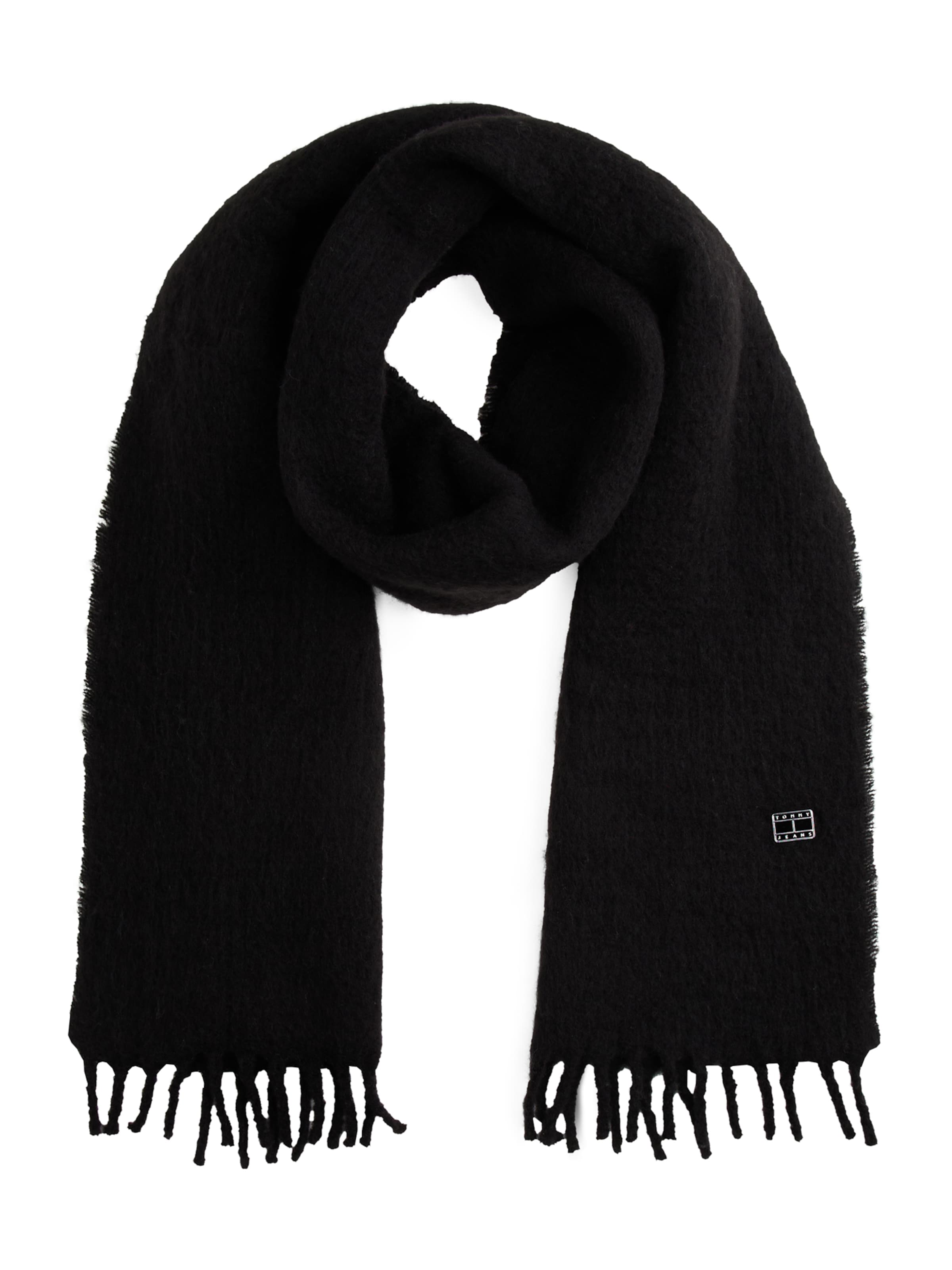 Tommy Jeans Sjal 'Heritage' i sort: forside