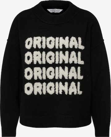 Studio Untold Sweater in Black: front