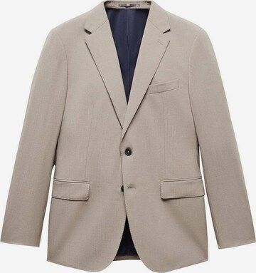 MANGO MAN Slim fit Suit Jacket 'Travel' in Grey: front