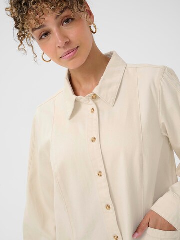 Robe-chemise 'CRBirdie' Cream en beige