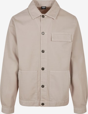 Urban Classics Between-season jacket 'Painter's' in Beige: front