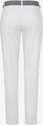 DELMAO Slim fit Chino Pants in White