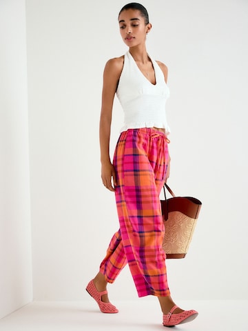 Wide leg Pantaloni di Next in rosa