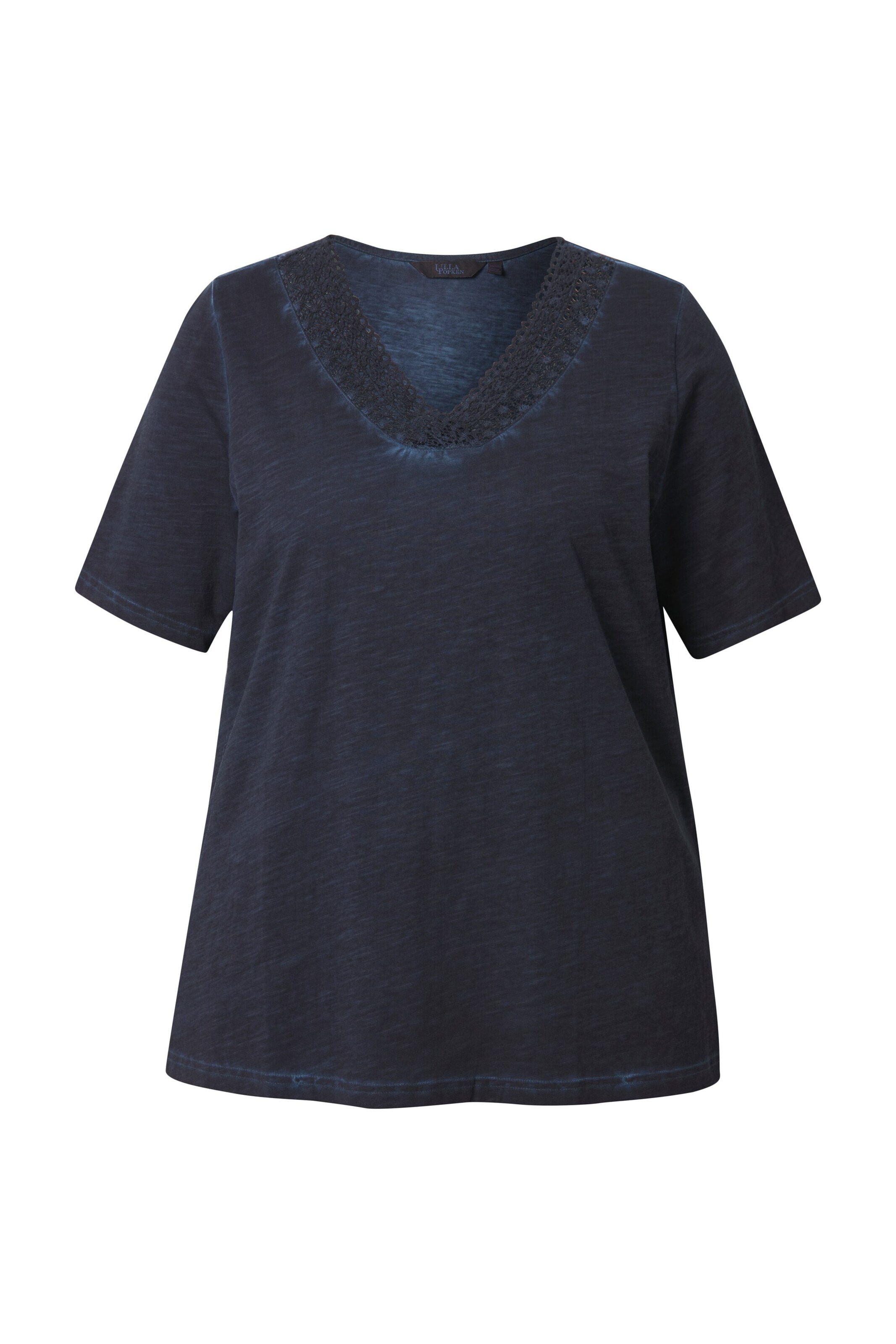Ulla Popken Shirt in Blauw: voorkant