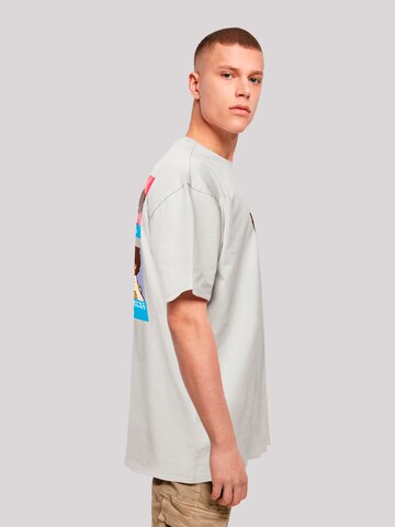 T-Shirt 'Heidi Logo Heroes of Childhood' F4NT4STIC en gris