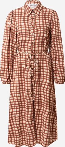 Robe-chemise 'Vestido' Compania Fantastica en marron : devant