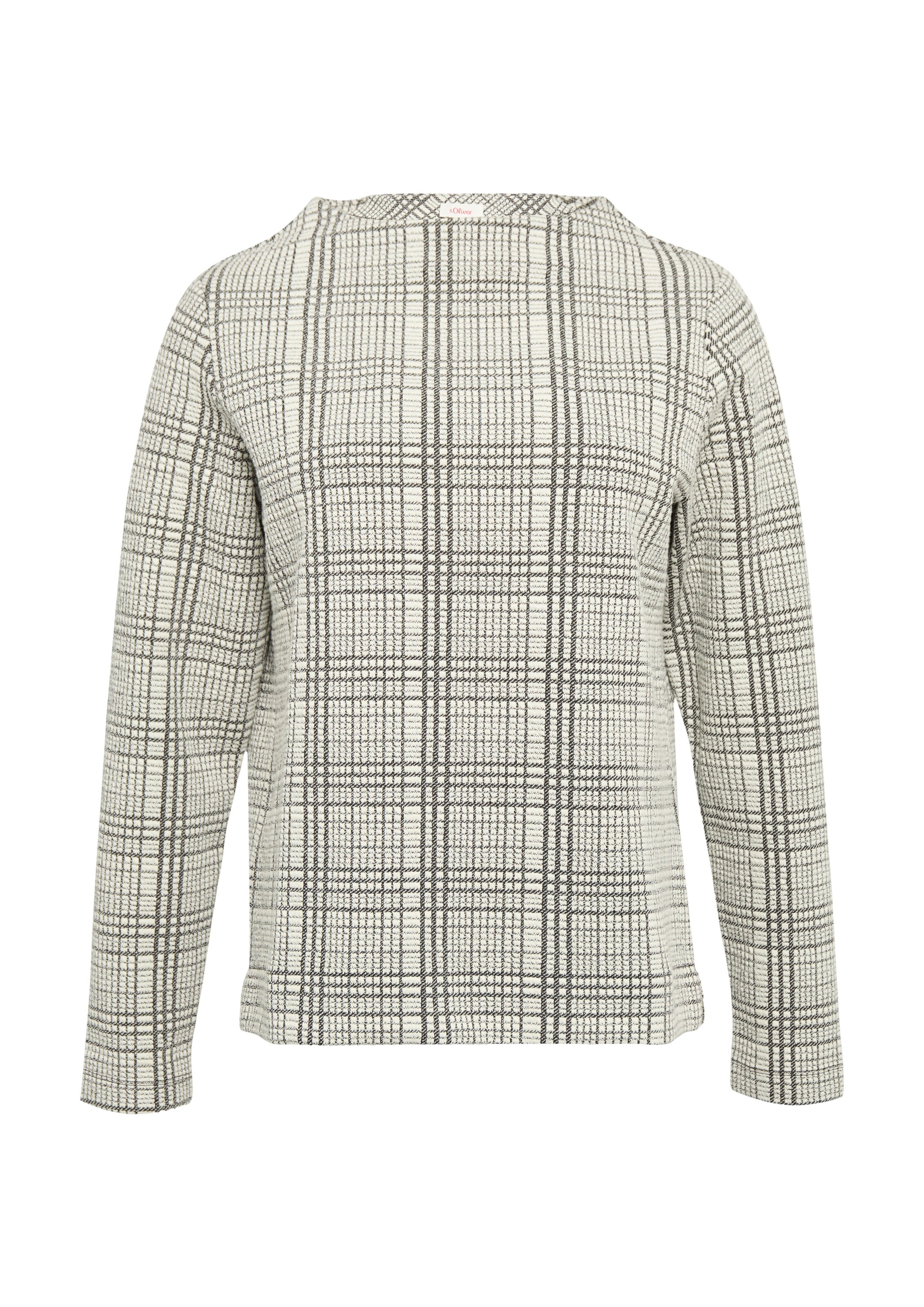 Sweat-shirt s.Oliver en beige : devant