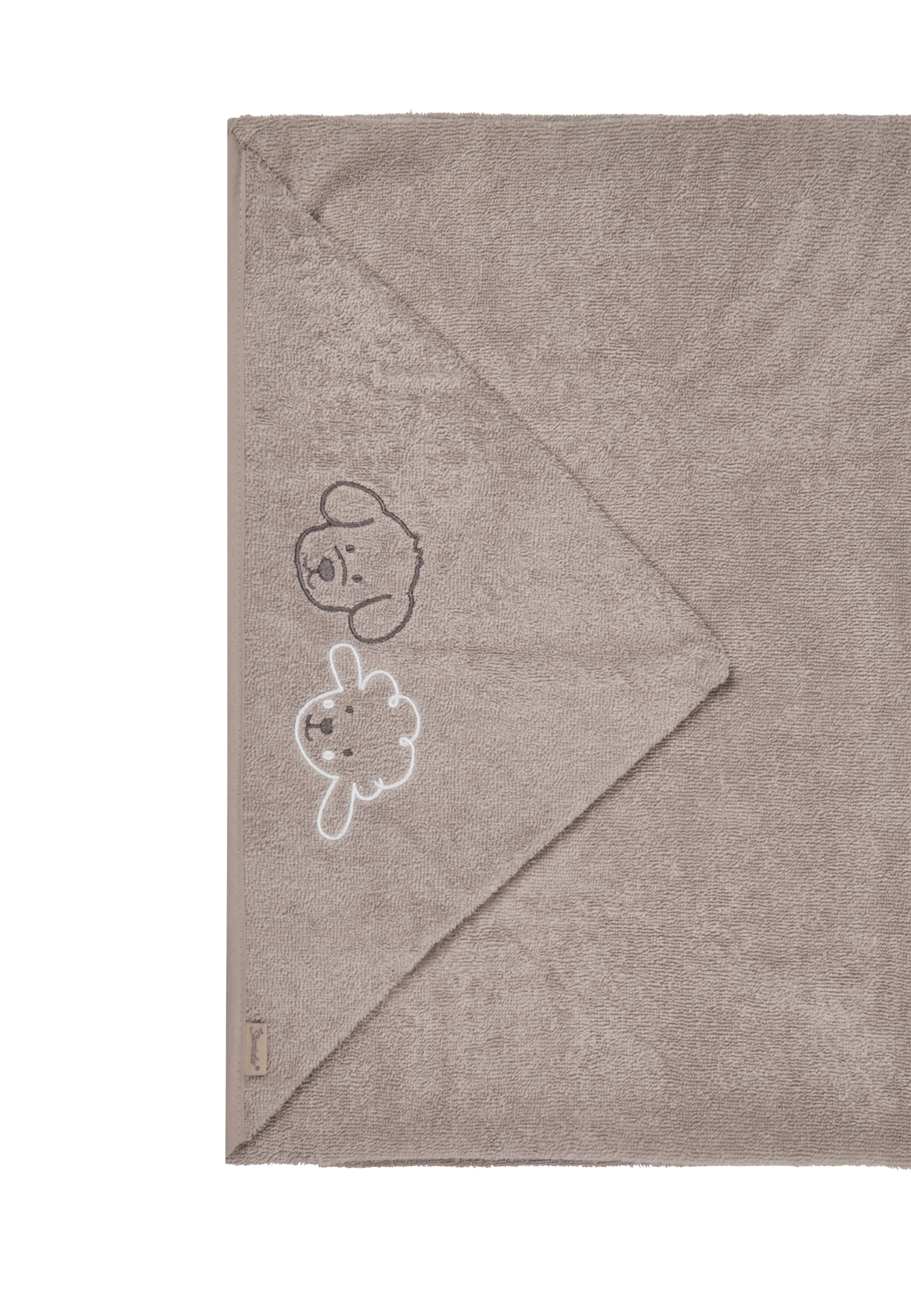 STERNTALER Shower Towel 'BAUERNHOF' in Beige