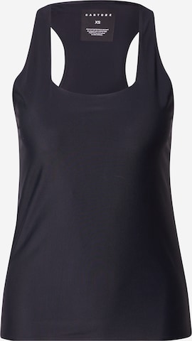 Castore Top in Black: front