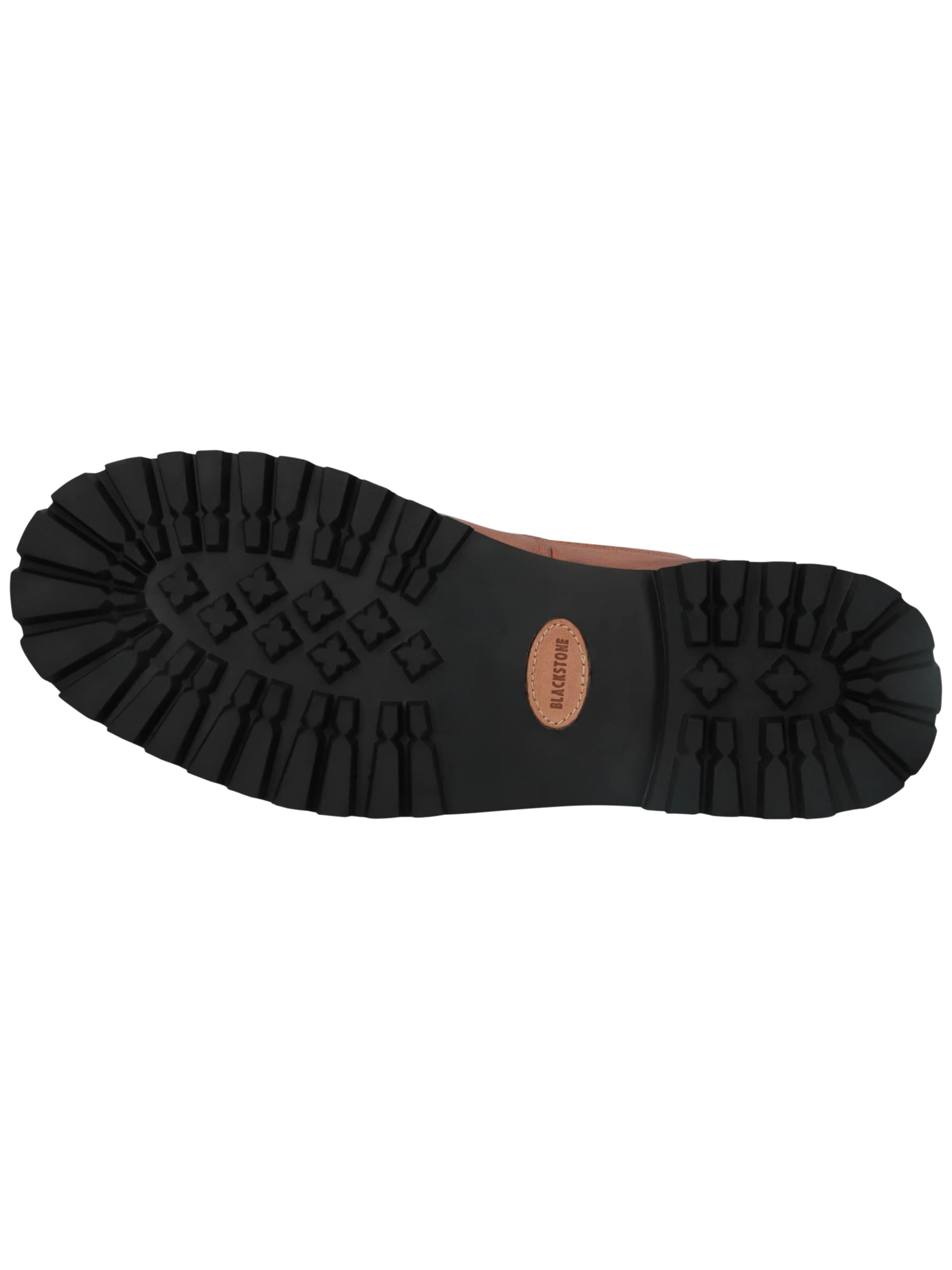 BLACKSTONE Boots med snörning 'Rock Hardy OM62' i brun