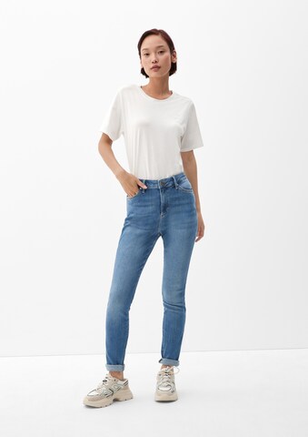 s.Oliver Skinny Jeans in Blau