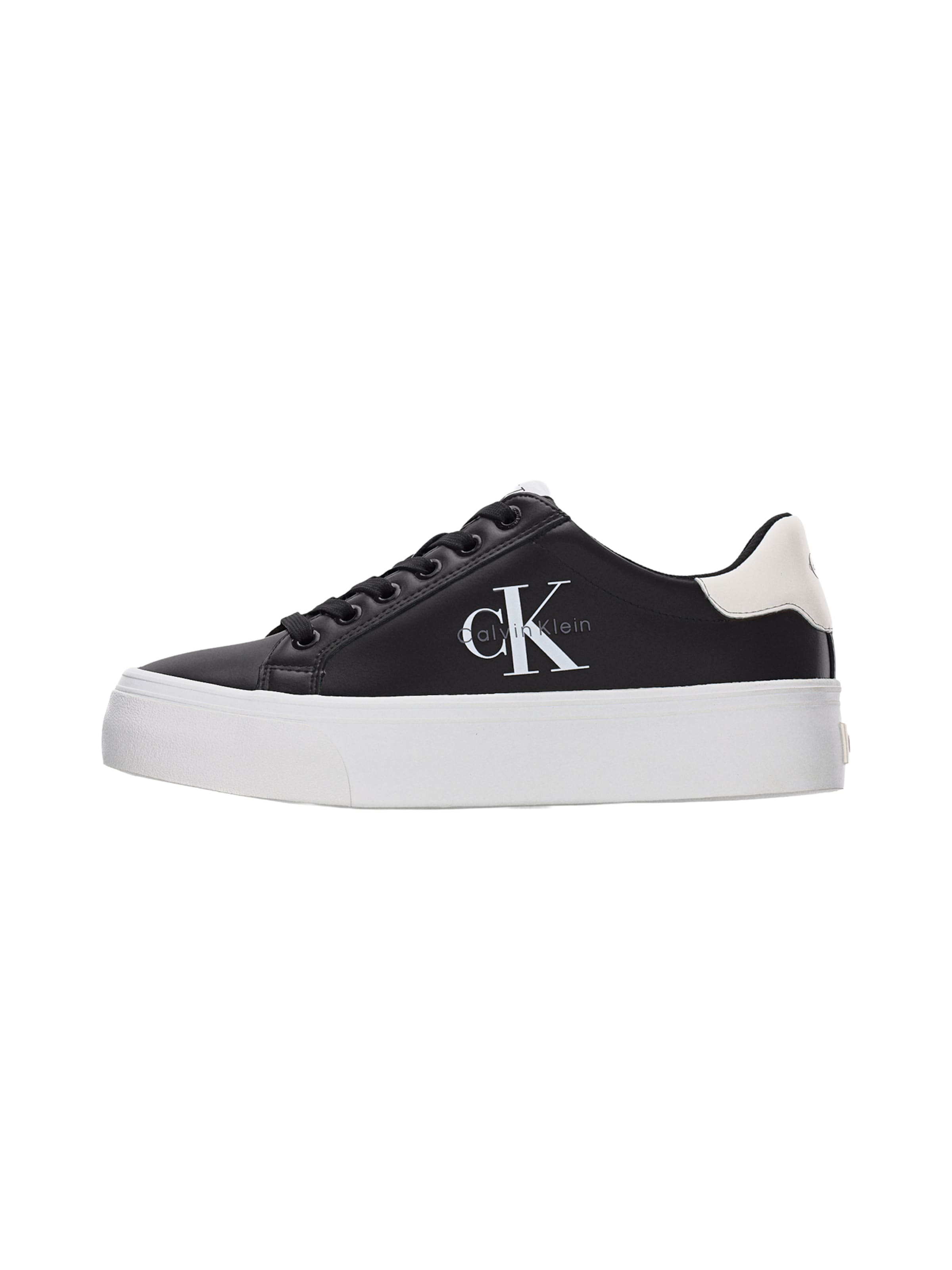 Baskets basses 'VULC' Calvin Klein Jeans en noir : devant