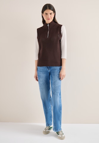 CECIL Pullover in Braun