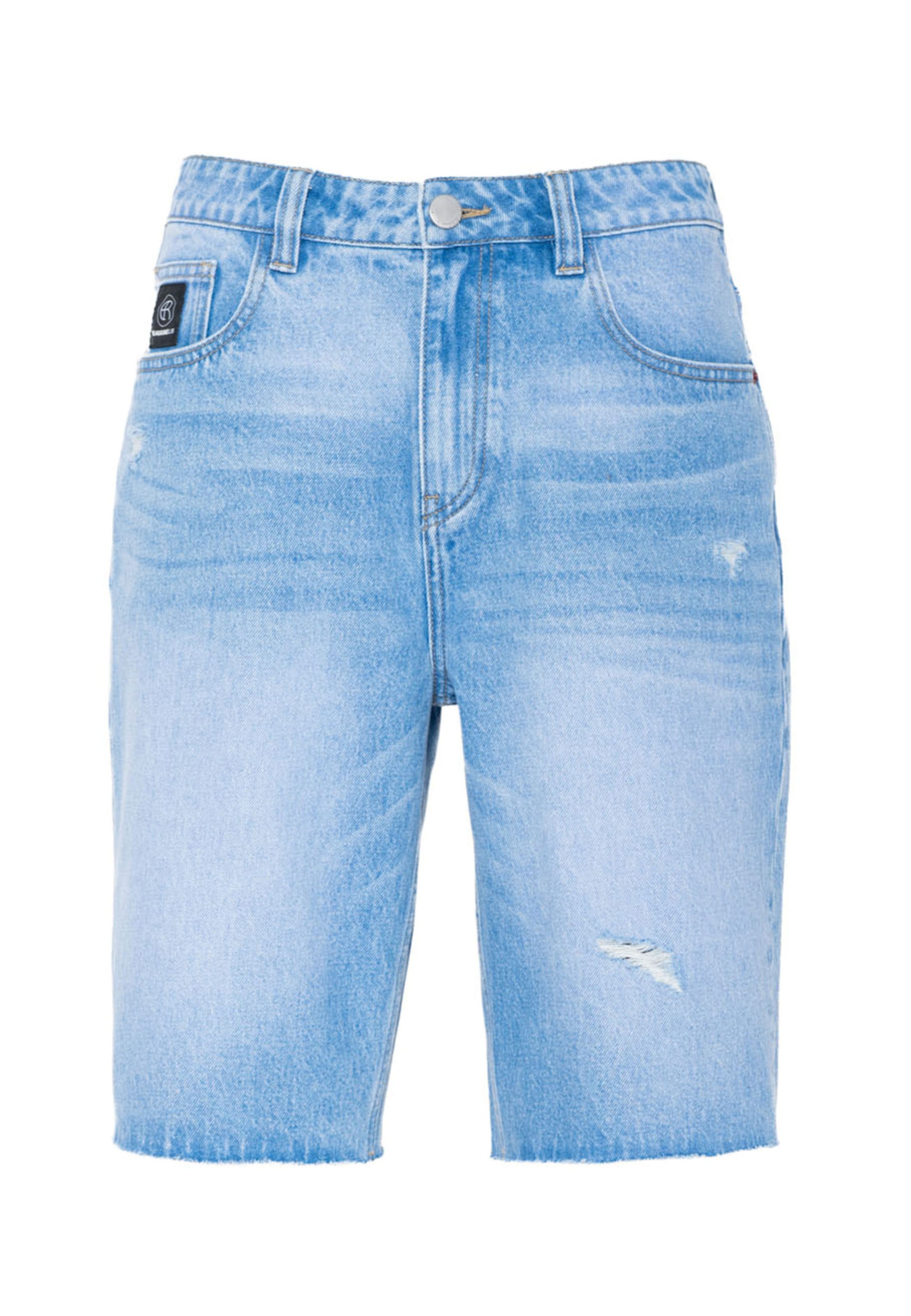 Loosefit Jean 'Brian' Elias Rumelis en bleu : devant