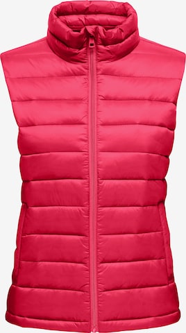 Gilet 'ONLABBIE' ONLY en rose : devant