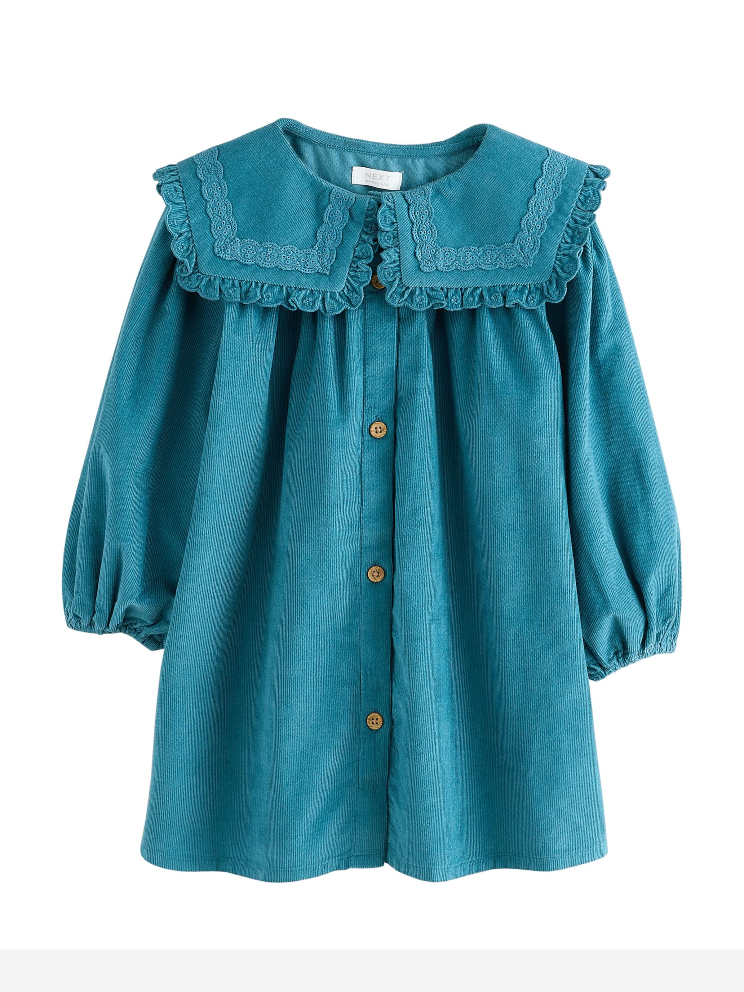 Next Jurk in Blauw: voorkant
