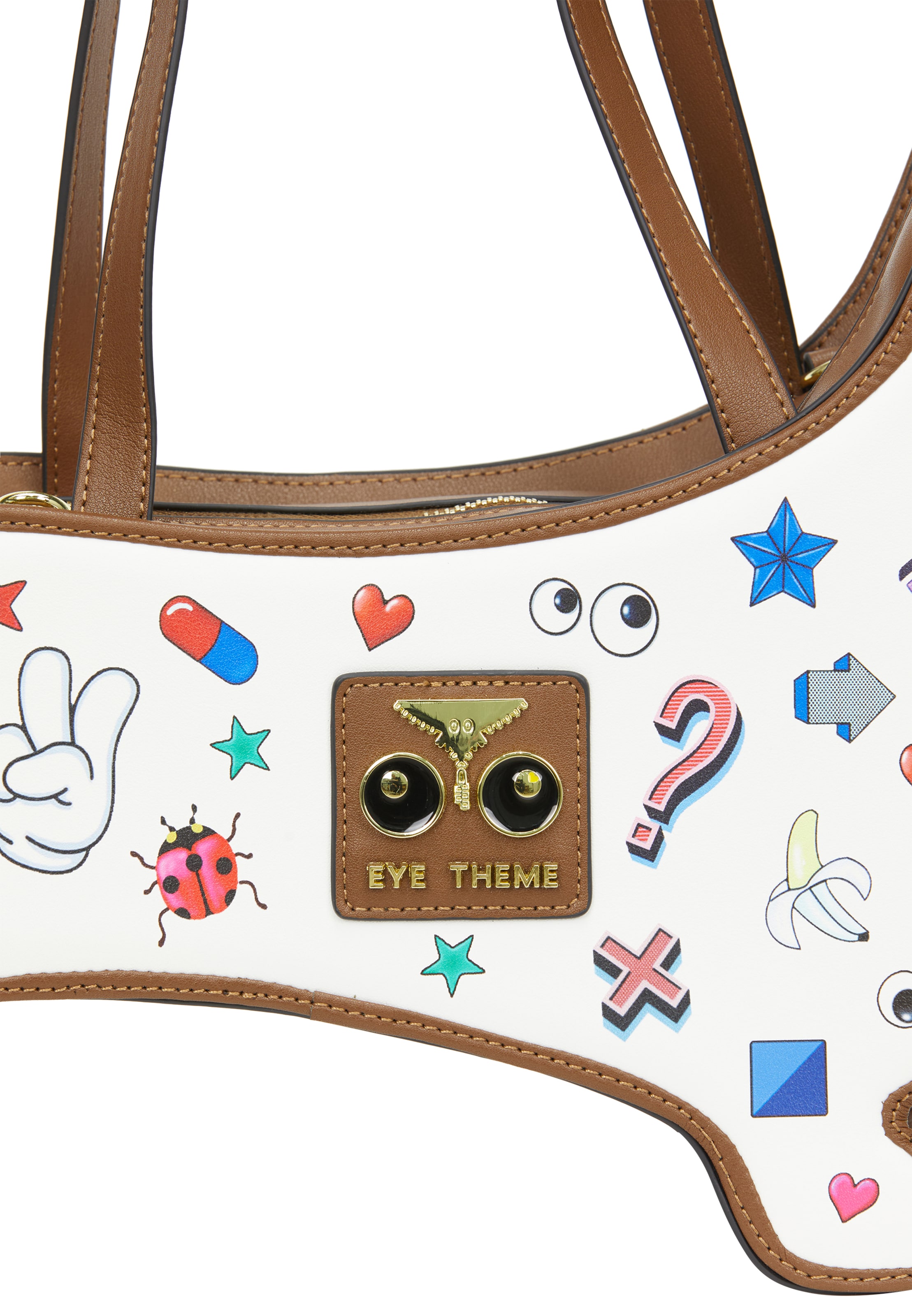 MYMO Сумки 'Pop Eyetheme' в Белый