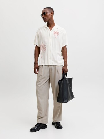 Coupe regular Chemise JACK & JONES en blanc
