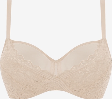Chantelle BH 'Floral Touch' in Beige: voorkant