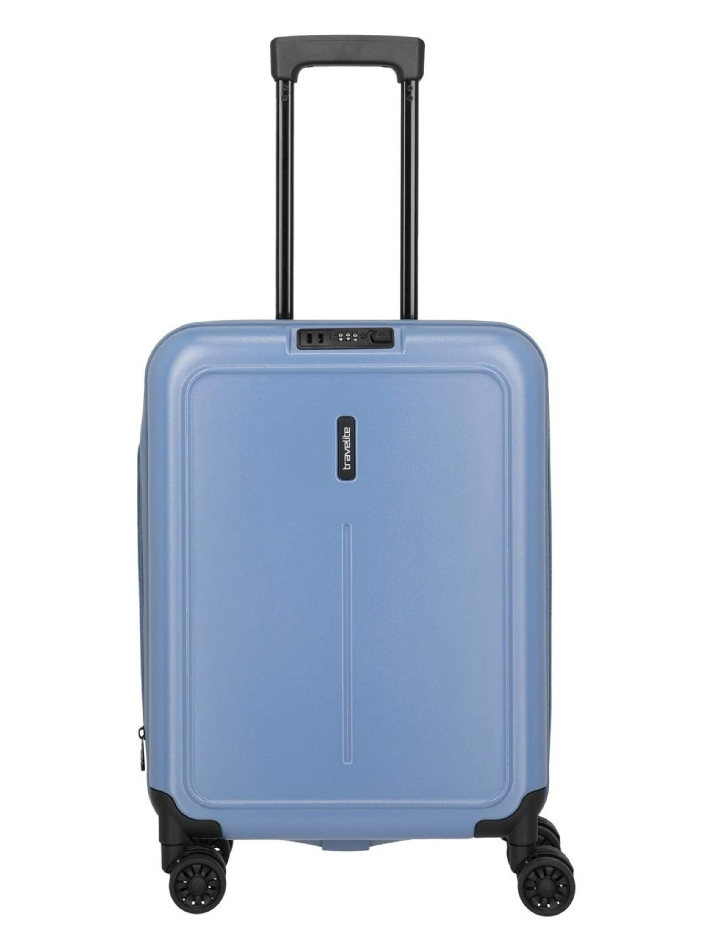 TRAVELITE Suitcase in Blue: front