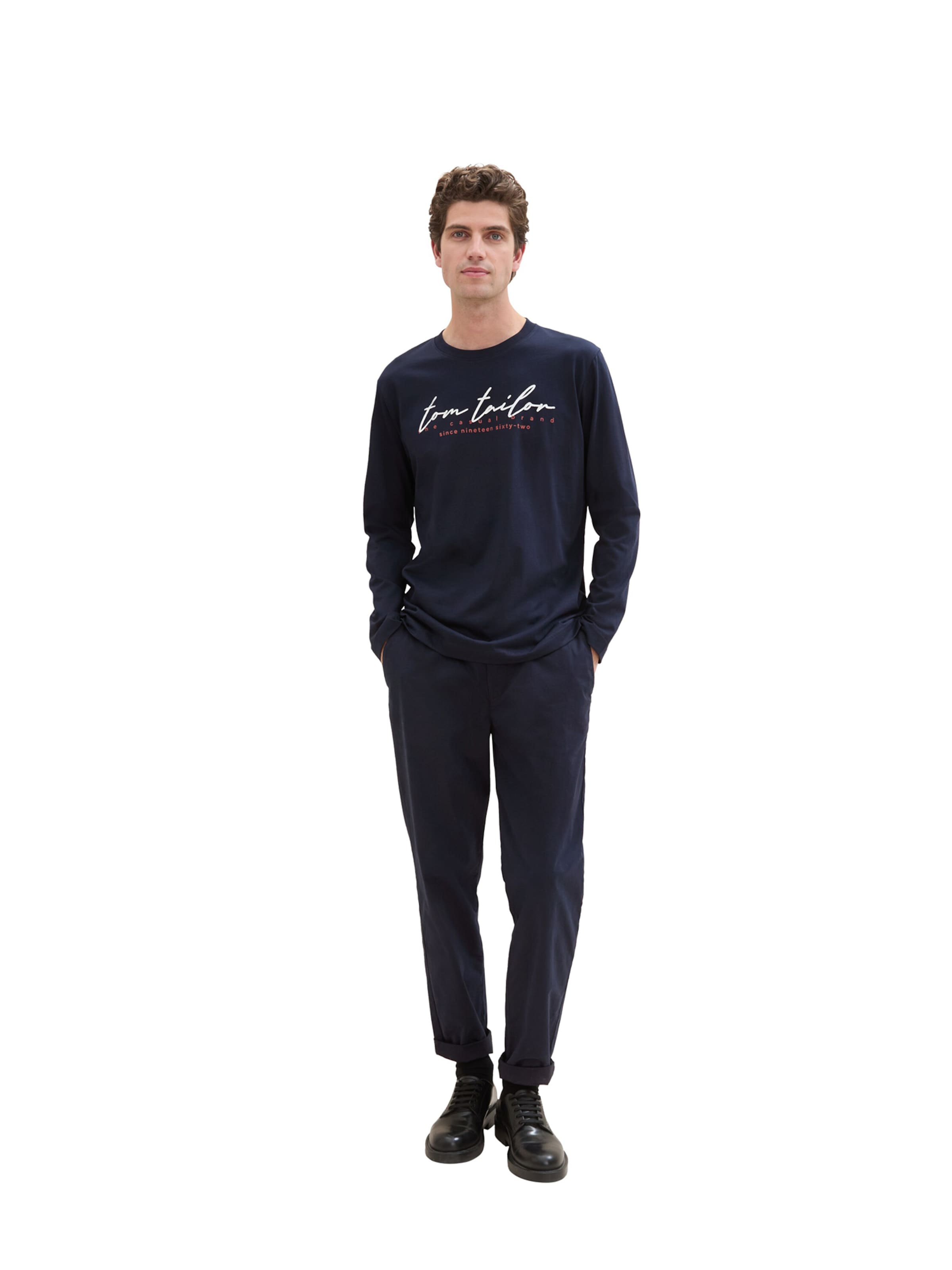 TOM TAILOR Tričko – modrá