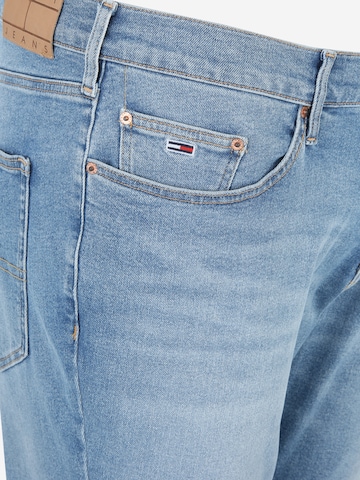 Tommy Jeans PlusSlimfit Traperice 'SCANTON' - plava boja