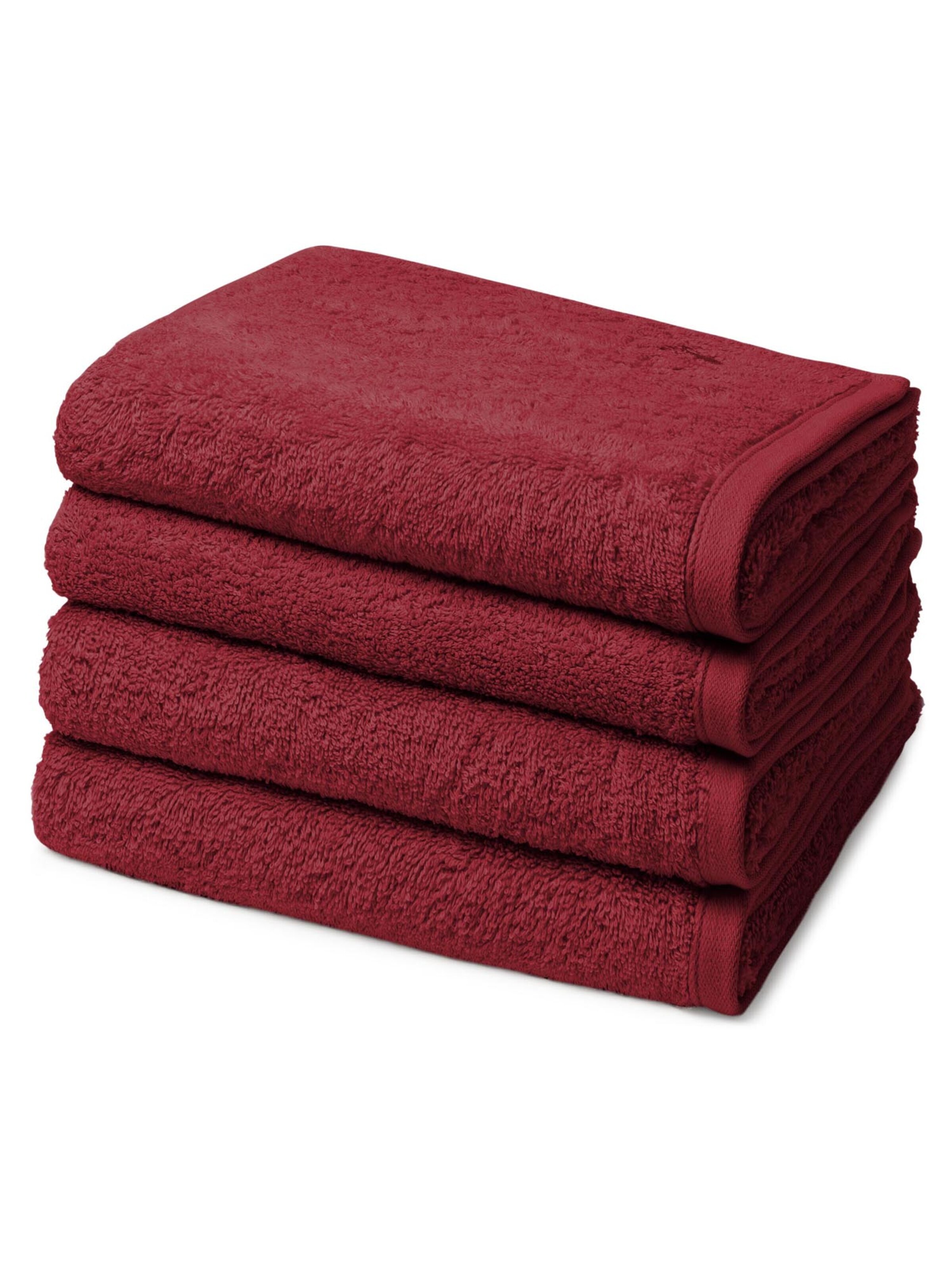 ROSS Towel 'Vita' in Red: front