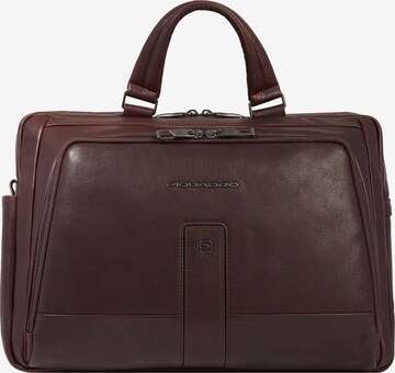 Piquadro Document Bag 'Carl' in Brown: front