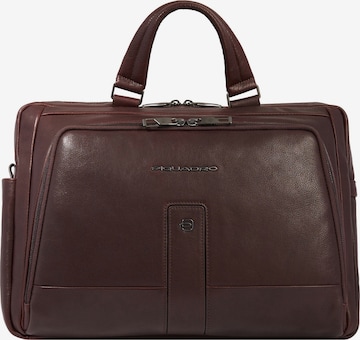 Piquadro Document Bag 'Carl' in Brown: front