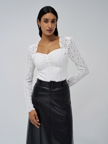 Salsa Jeans Sweater in White: front