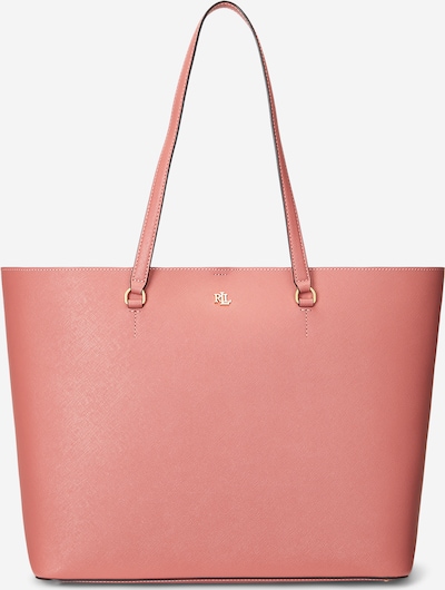 Lauren Ralph Lauren Shopper torba 'KARLY' u zlatna / prljavo roza, Pregled proizvoda
