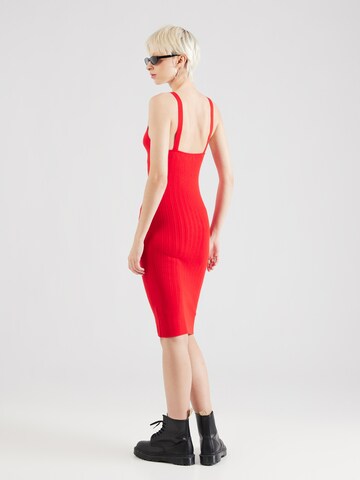 Calvin Klein Jeans Knitted dress in Red