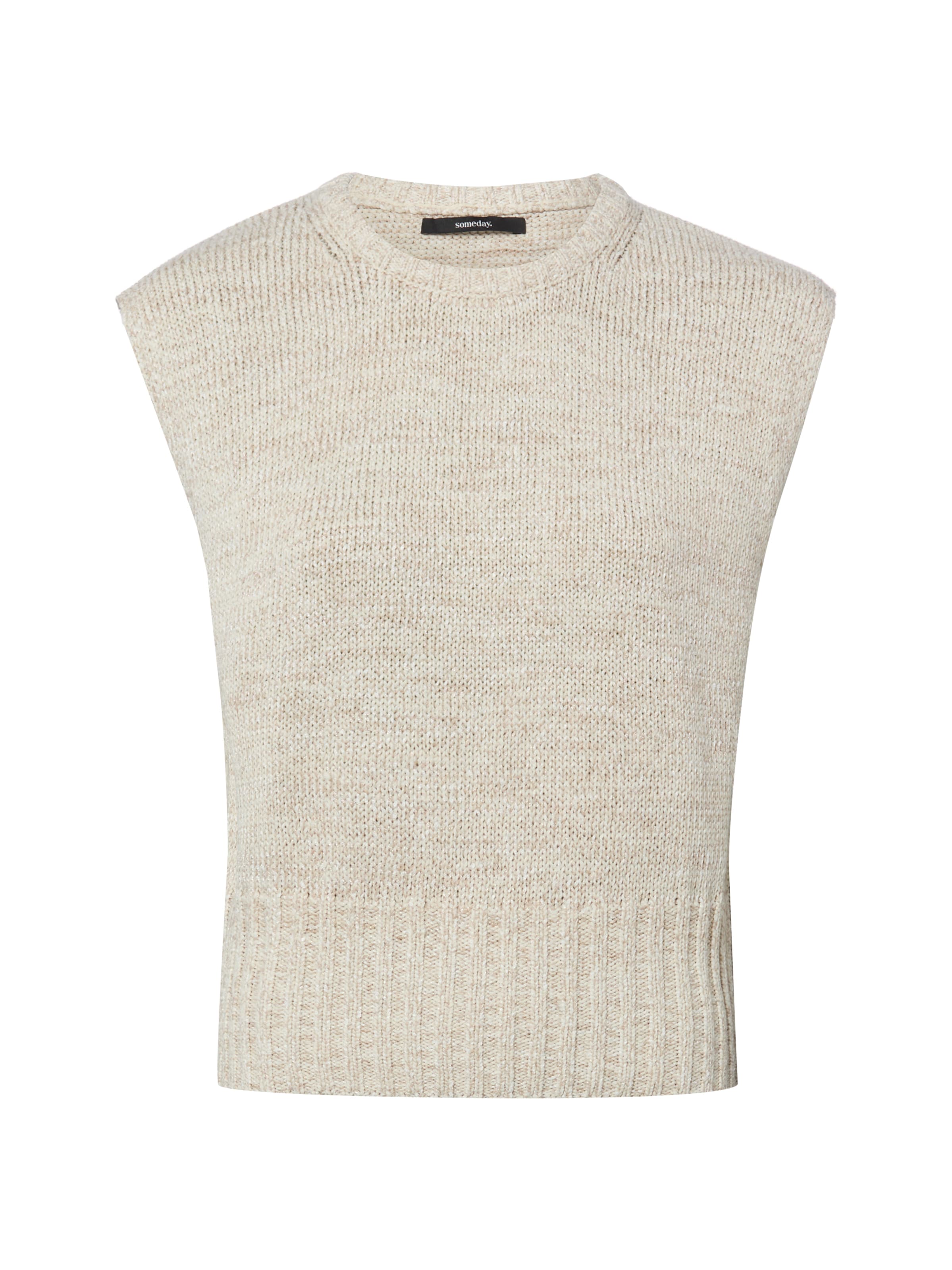 Pull-over ' Tuvalen ' Someday en beige : devant