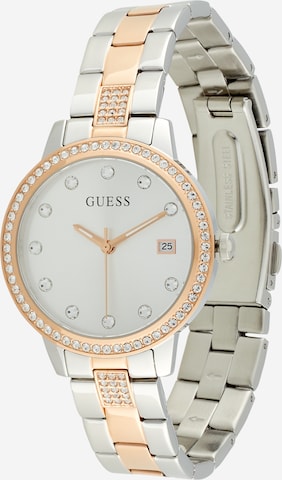 GUESS Analoog horloge in Zilver: voorkant