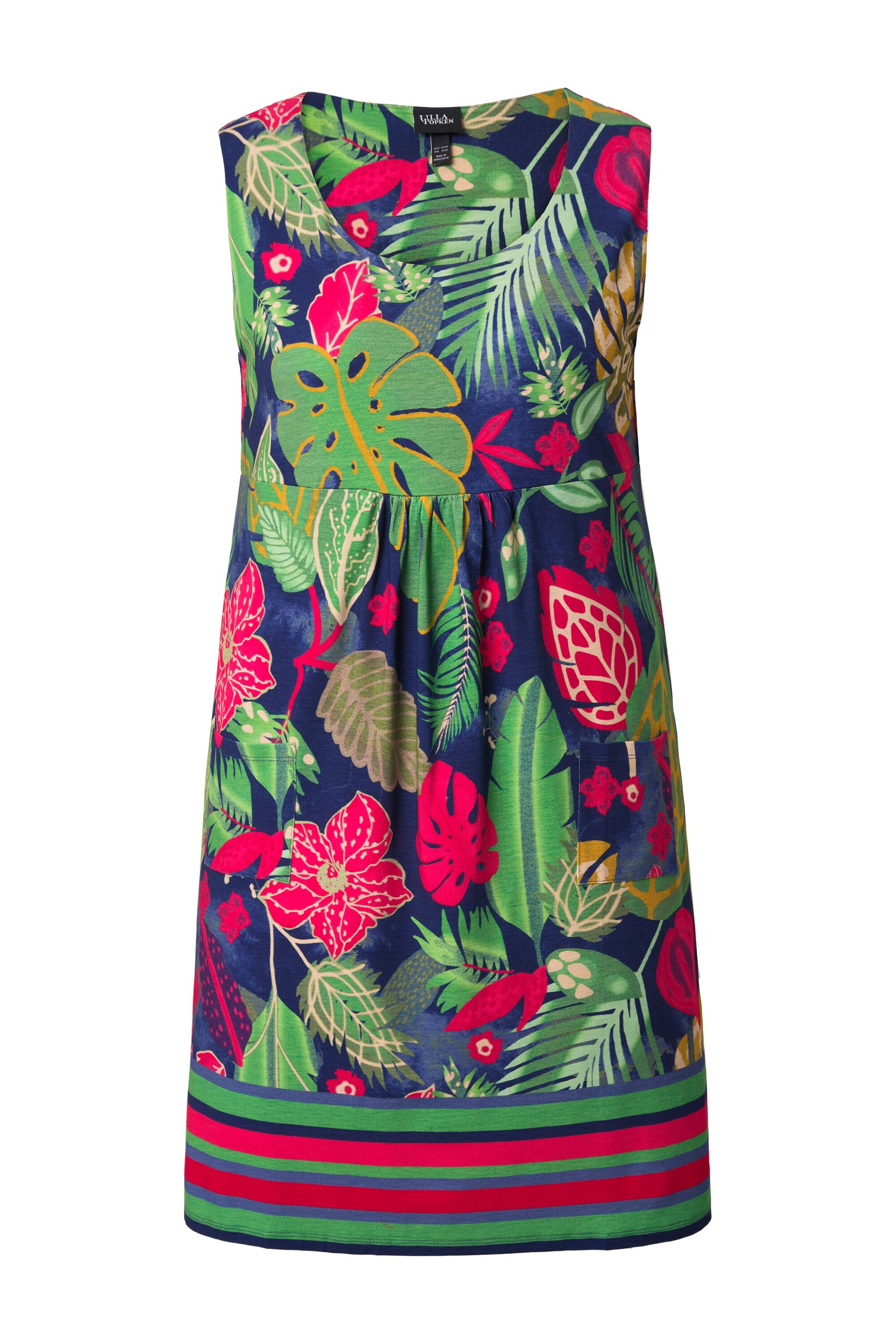 Ulla Popken Kleid in Grün: Vorderseite