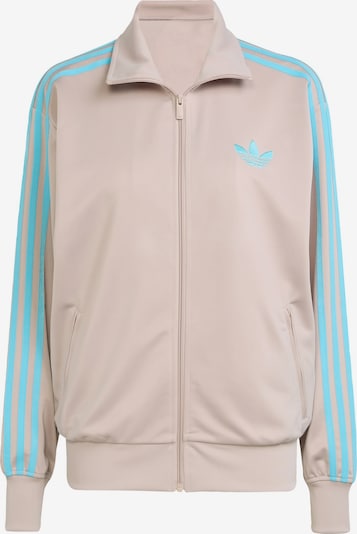 ADIDAS ORIGINALS Veste de survêtement 'Adicolor Classic Firebird' en azur / noisette, Vue avec produit