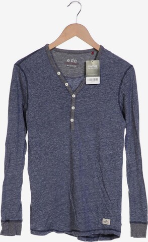 EDC BY ESPRIT Shirt in S in Blue: front