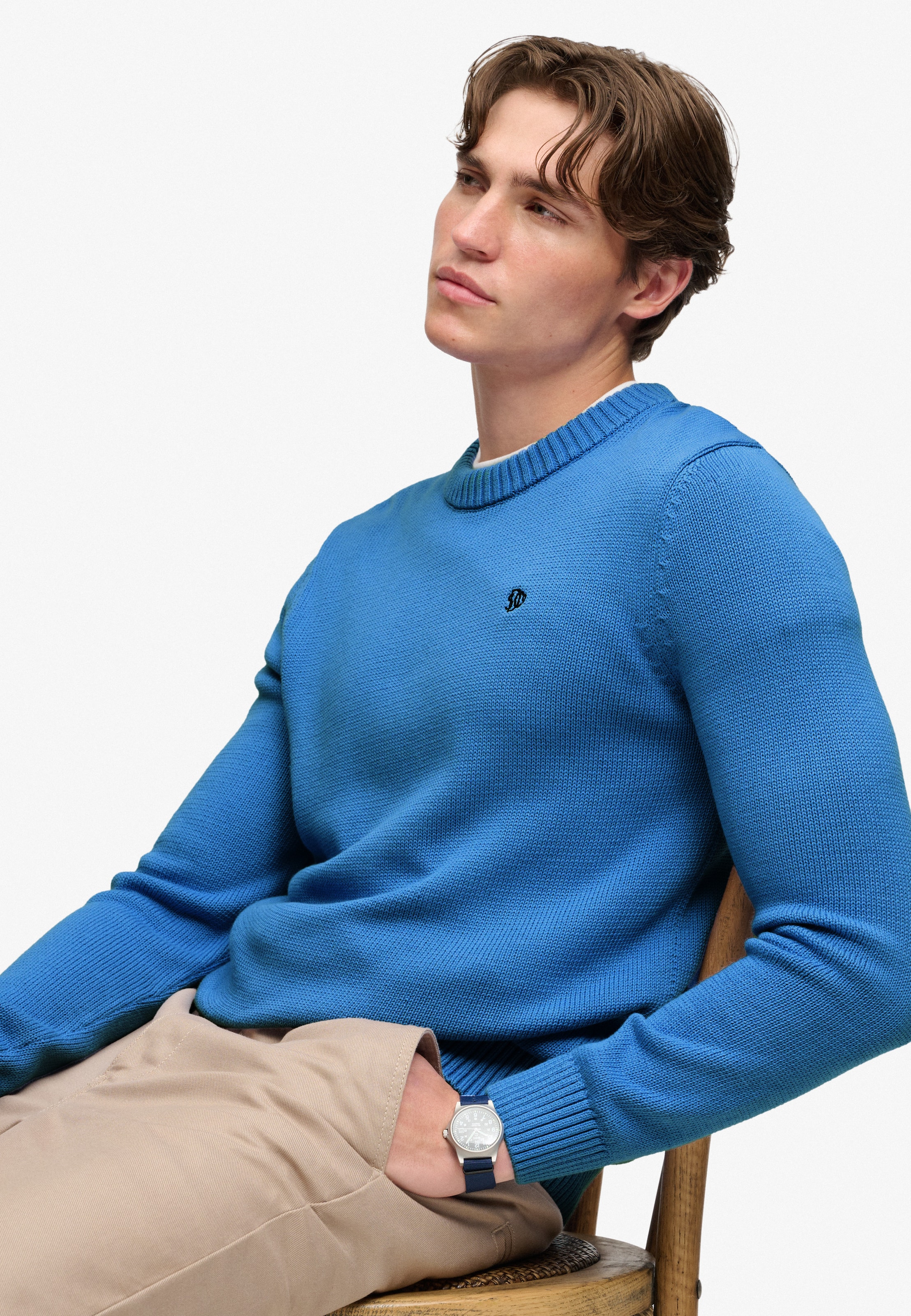 Pull-over Superdry & Co en bleu