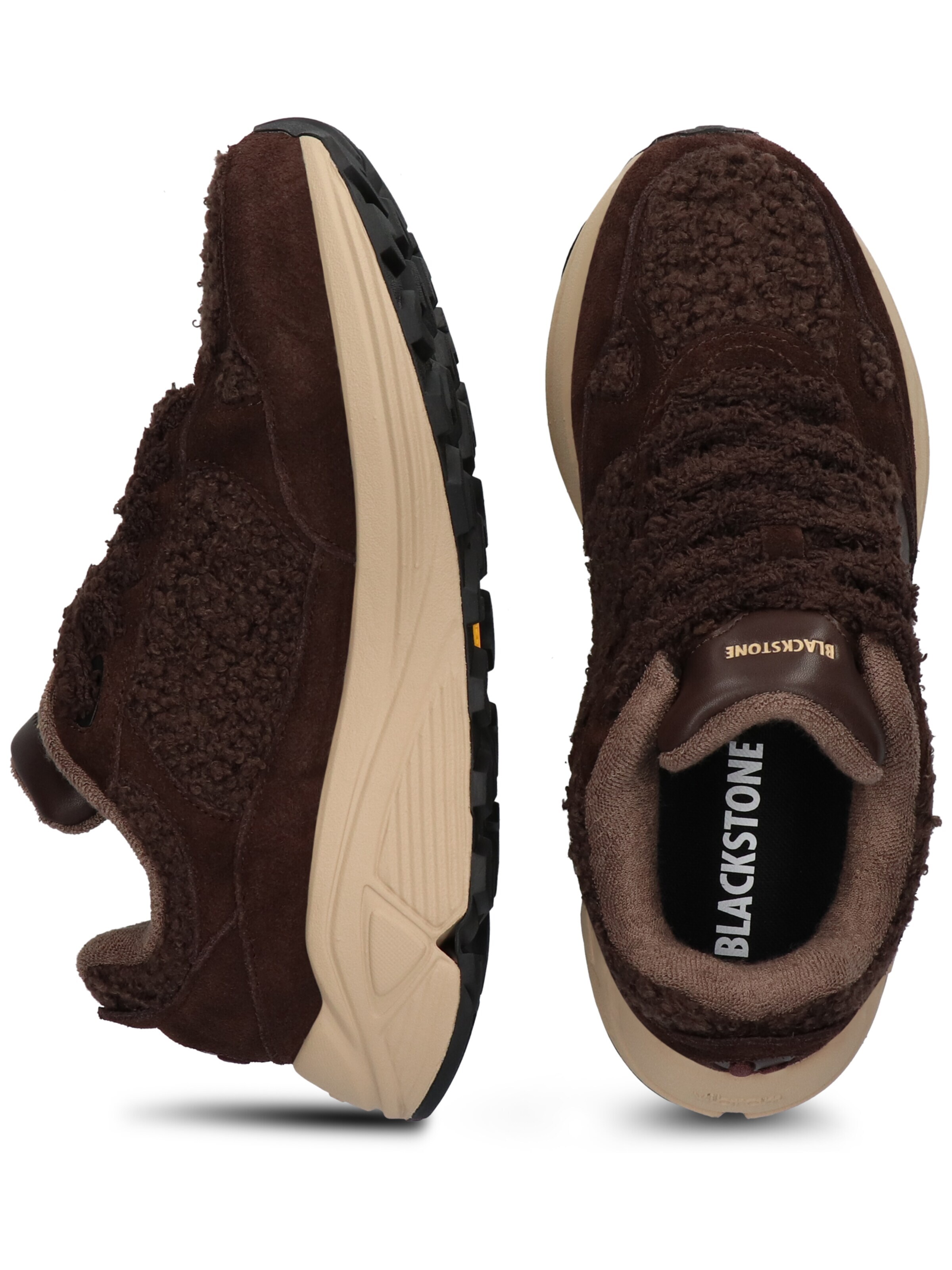 BLACKSTONE Platform trainers 'V-RILEY' in Brown