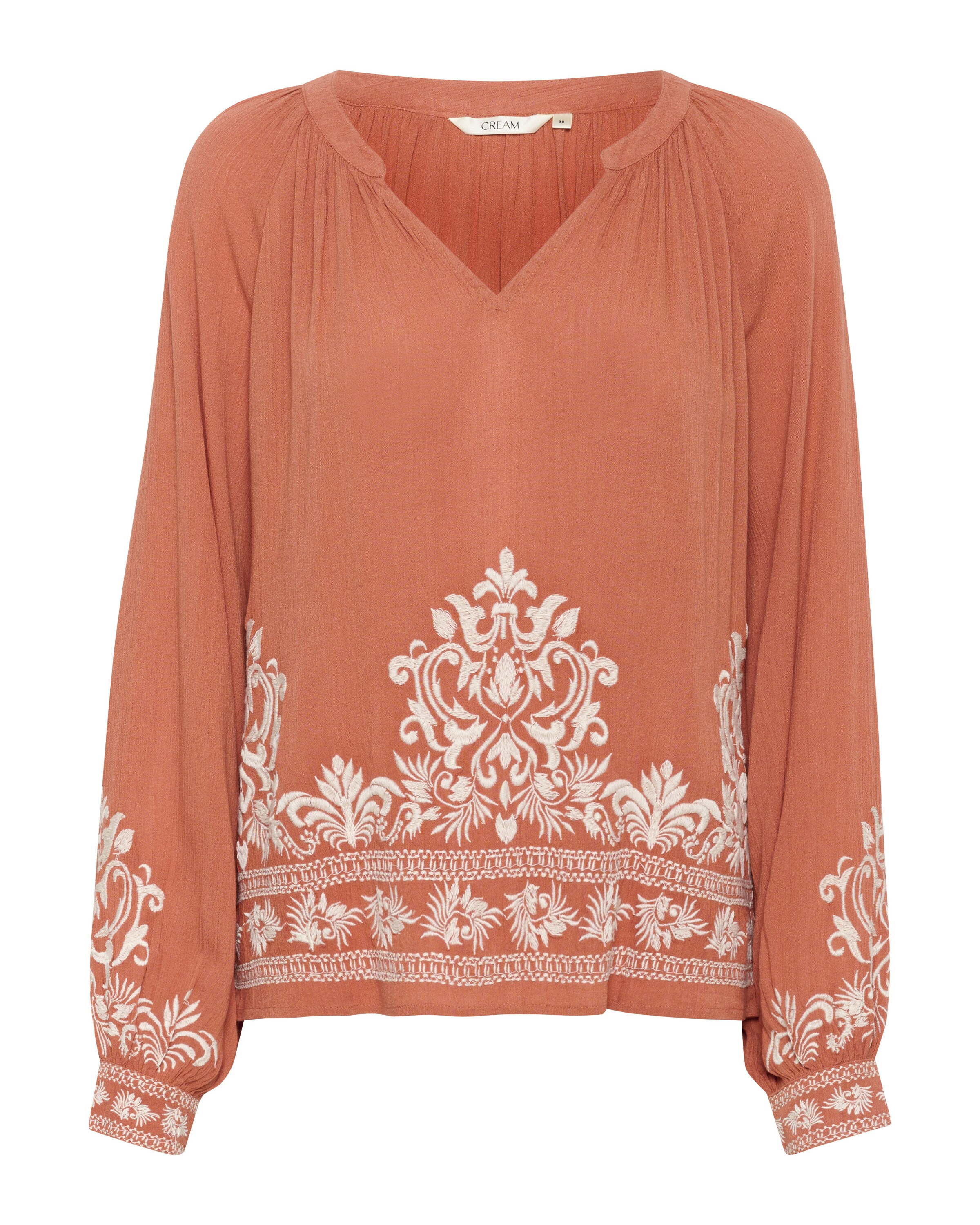 Chemisier Cream en marron : devant