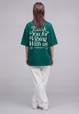 Vertere Berlin Shirt in Groen: terug