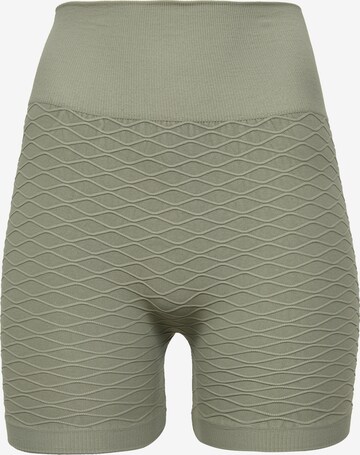 Leif Nelson Slimfit Sport Shorts in Grün: predná strana