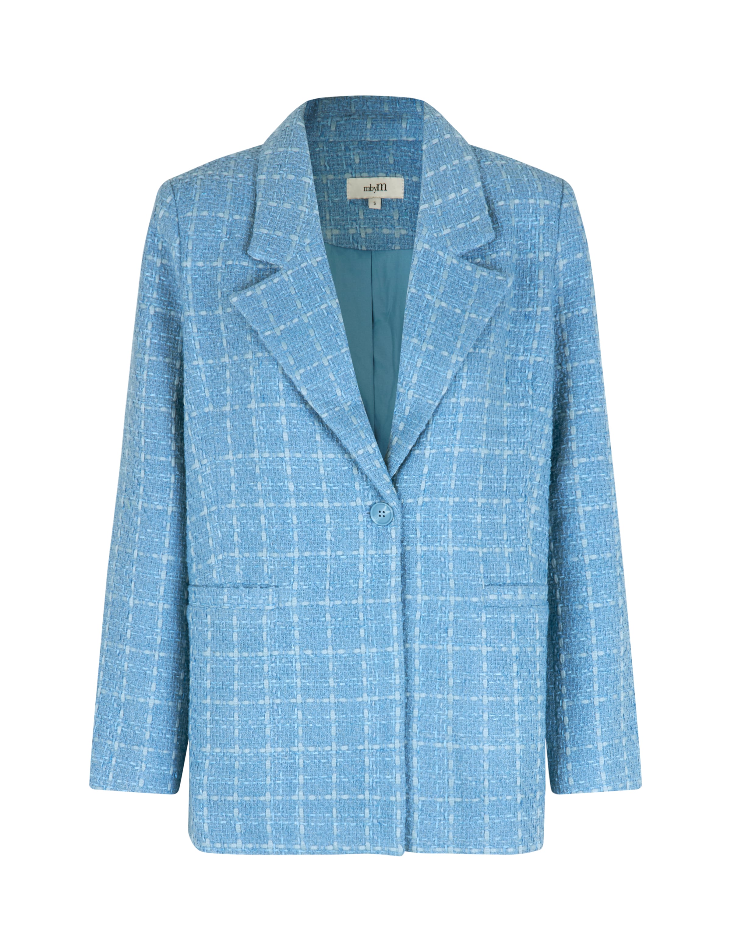mbym Blazer 'Maeva' in Blau: Vorderseite