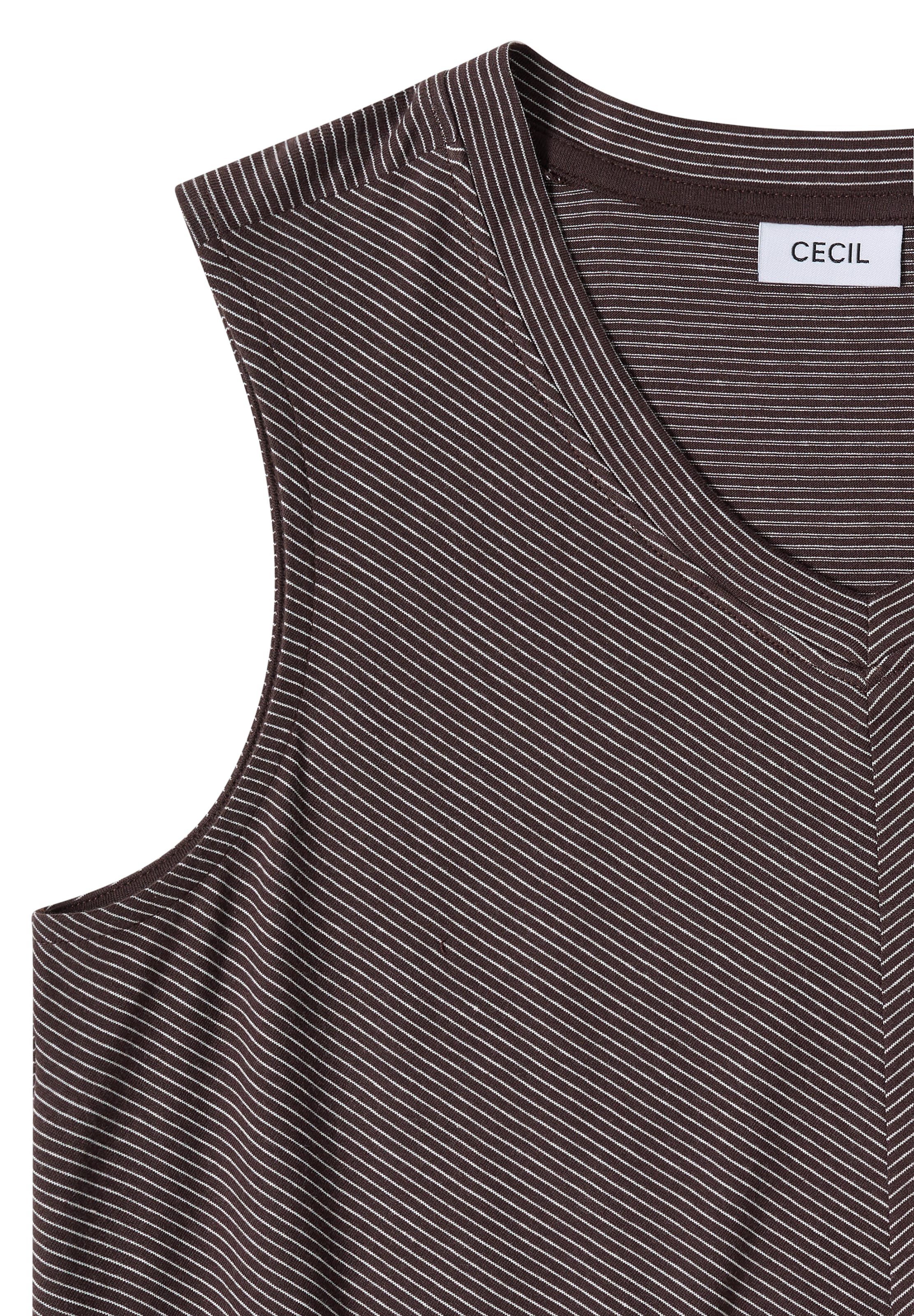 CECIL Top in Brown