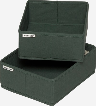 ABOUT YOU Schubladenbox 'Jungle' in dunkelgrün, Produktansicht