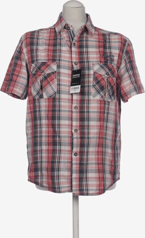 GIN TONIC Button Up Shirt in S in Red: front
