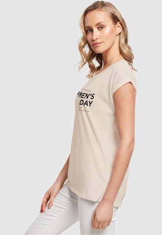 T-shirt 'WD - International Women's Day' Merchcode en beige