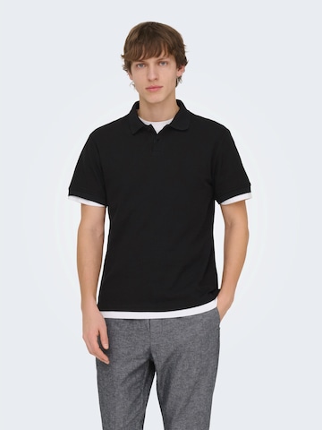 Only & Sons Póló 'ONSBen' - fekete: elől