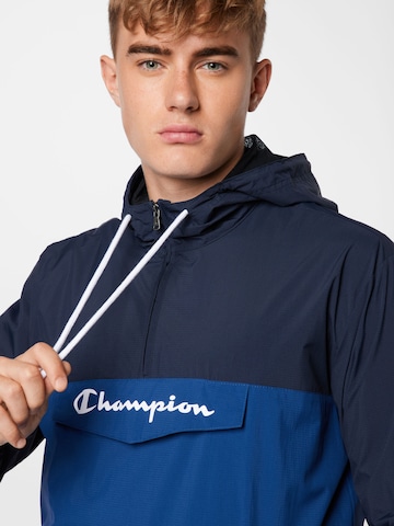 Champion Authentic Athletic Apparel Přechodná bunda – modrá