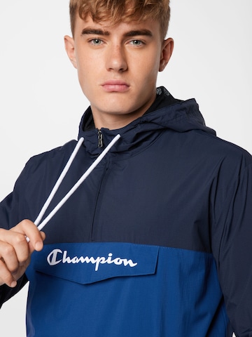 Champion Authentic Athletic Apparel Φθινοπωρινό και ανοιξιάτικο μπουφάν σε μπλε